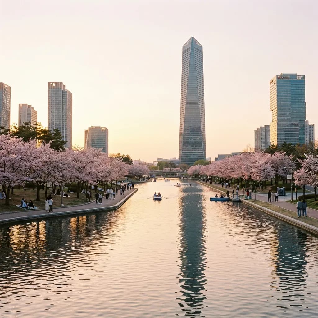 송도 벚꽃 명소: 센트럴파크·해돋이공원·캠퍼스타운